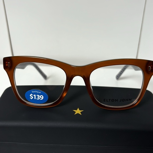 ☀️NWT Elton John Fashion Glasses Chaperone - Picture 3 of 10